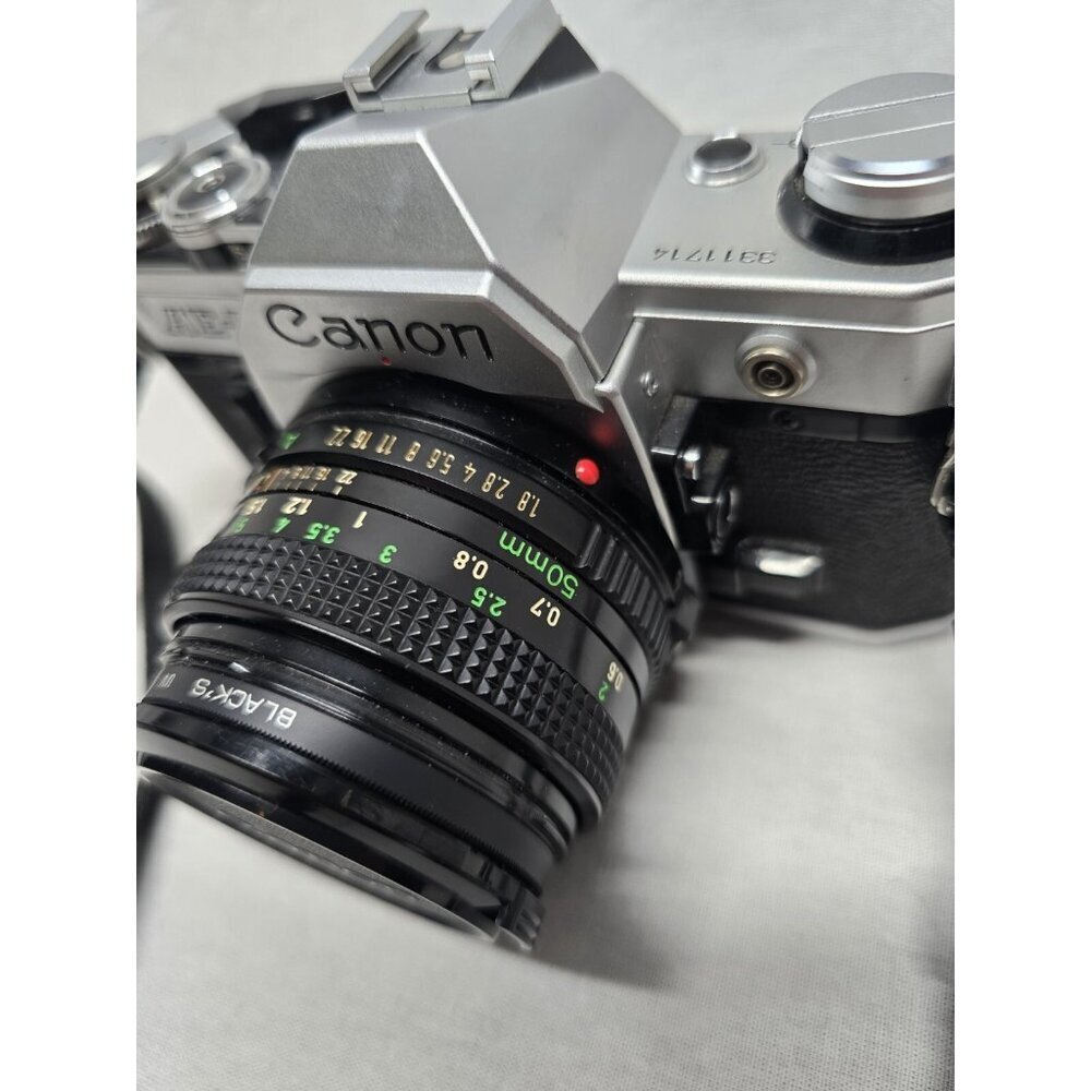 Canon AE-1 35mm Film Camera Canon 50mm Lens- NOT TESTED - Picture 3 of 16